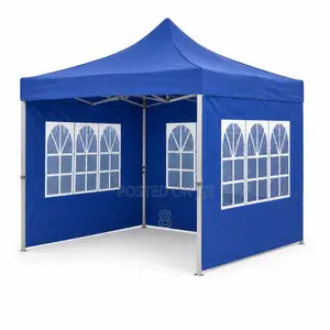 Pop Up Gazebo Tent With Sidewalls and Windows