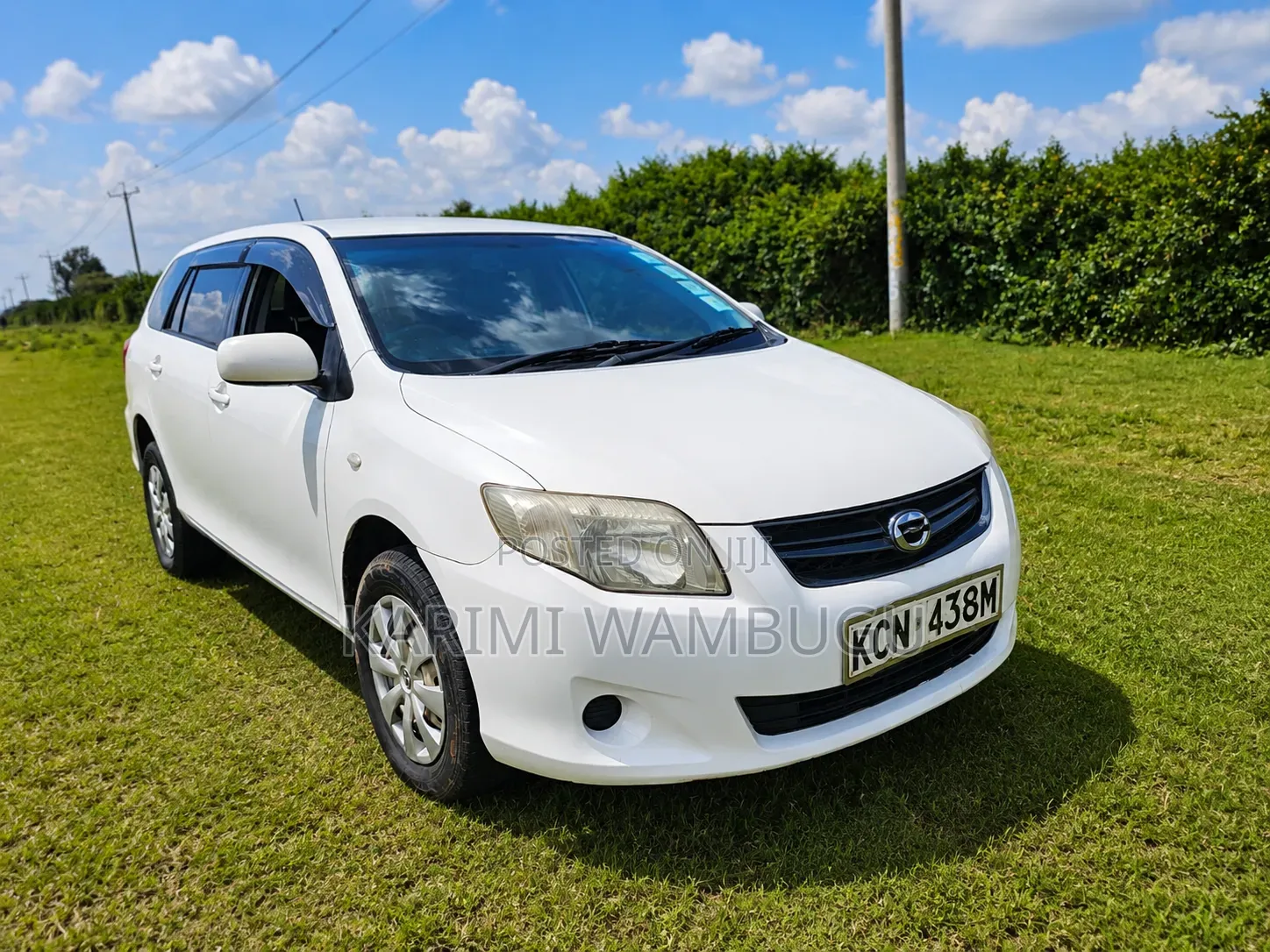 Toyota Corolla Fielder 2010 White