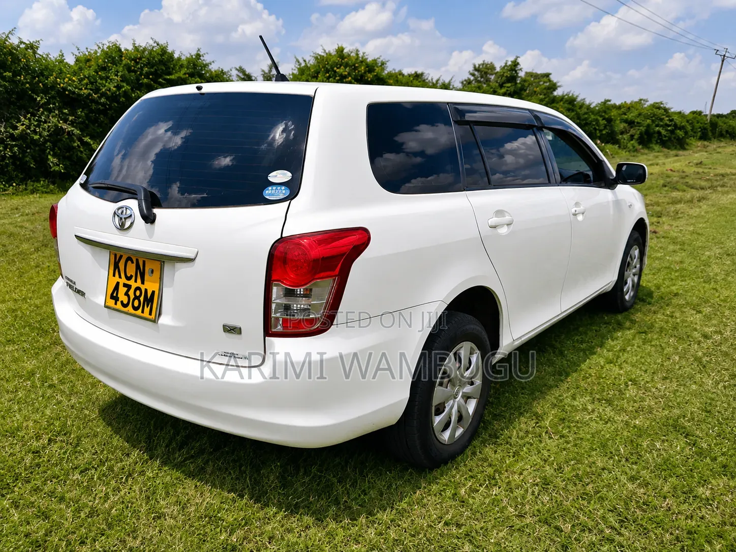Toyota Corolla Fielder 2010 White