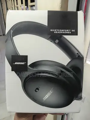 The Bose QuietComfort SE Wireless Over-Ear Headphones in Black