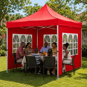 Waterproof Pop Up Gazebo Tent With Sidewalls