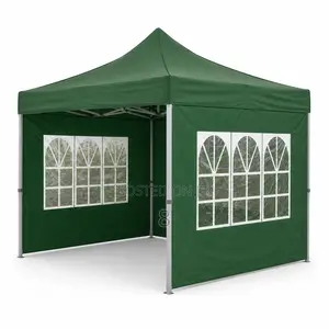 Pop Up Party Tent Gazebo With Window Sidewalls