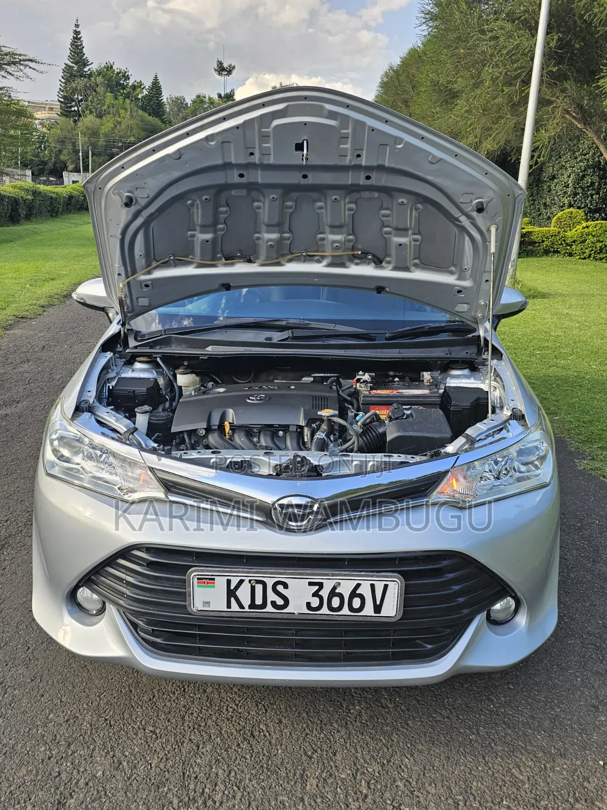 Toyota Corolla Fielder 2017 Silver