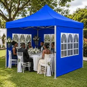 Pop Up Event Gazebo Tent With Side Covers