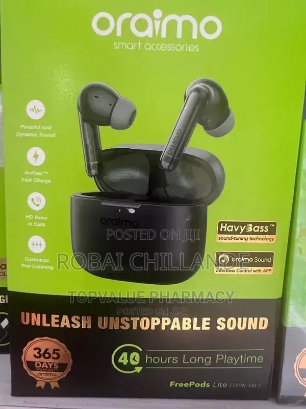 Original Oraimo Bluetooth Earphones