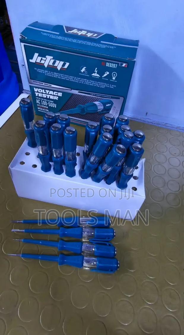 Tester Pen Electrician - JCTOP AC 100v-500v Indicator Screw
