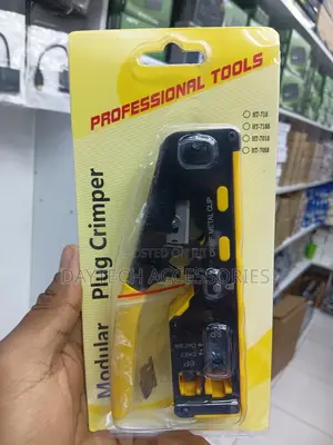 Pass Through RJ45 Crimp Tool