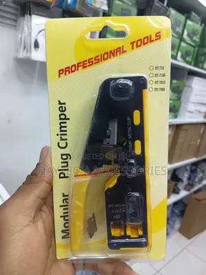 Network Crimping Tool for RJ45 Pass-Through Connectors.