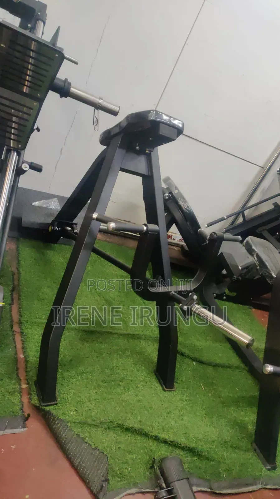 Commercial T Bar Rowing Machine With Chest Support