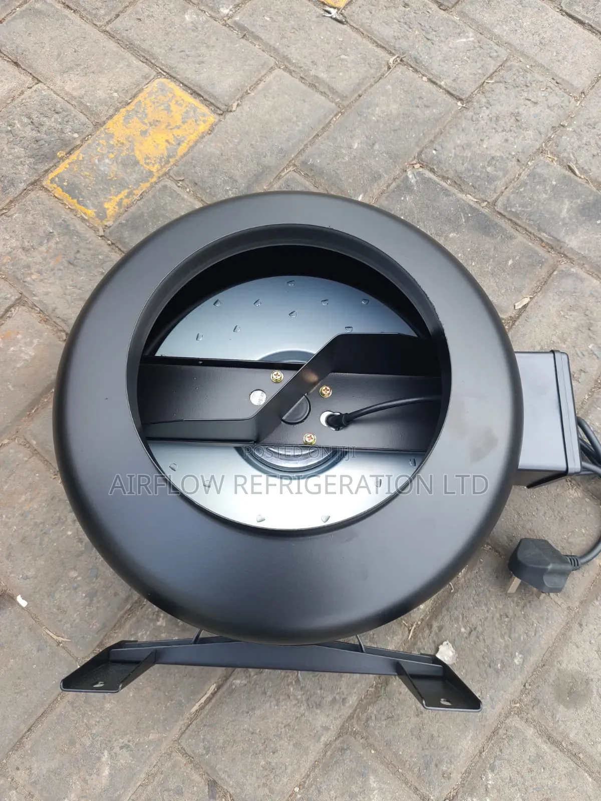 Metallic Inline Fan