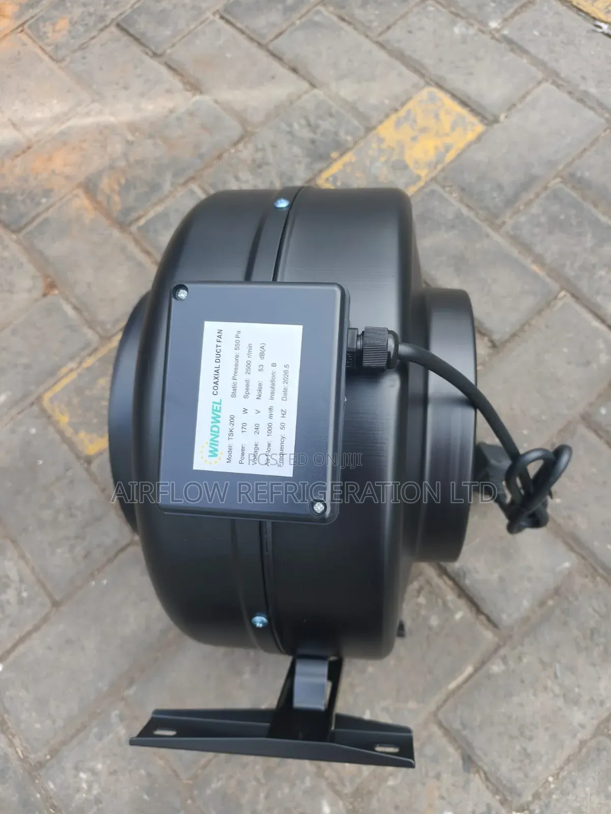 Metallic Inline Fan
