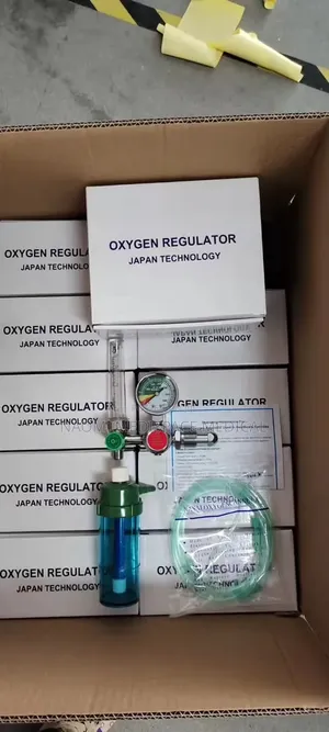 Side Flow Uapan Technology Oxygen Regulator With Flowmeter