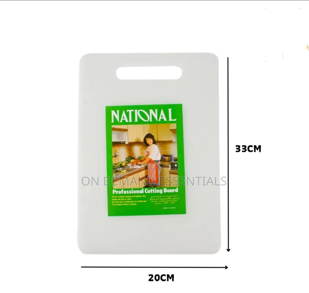 *Food Grade White Reversible Non Porous Cutting Board