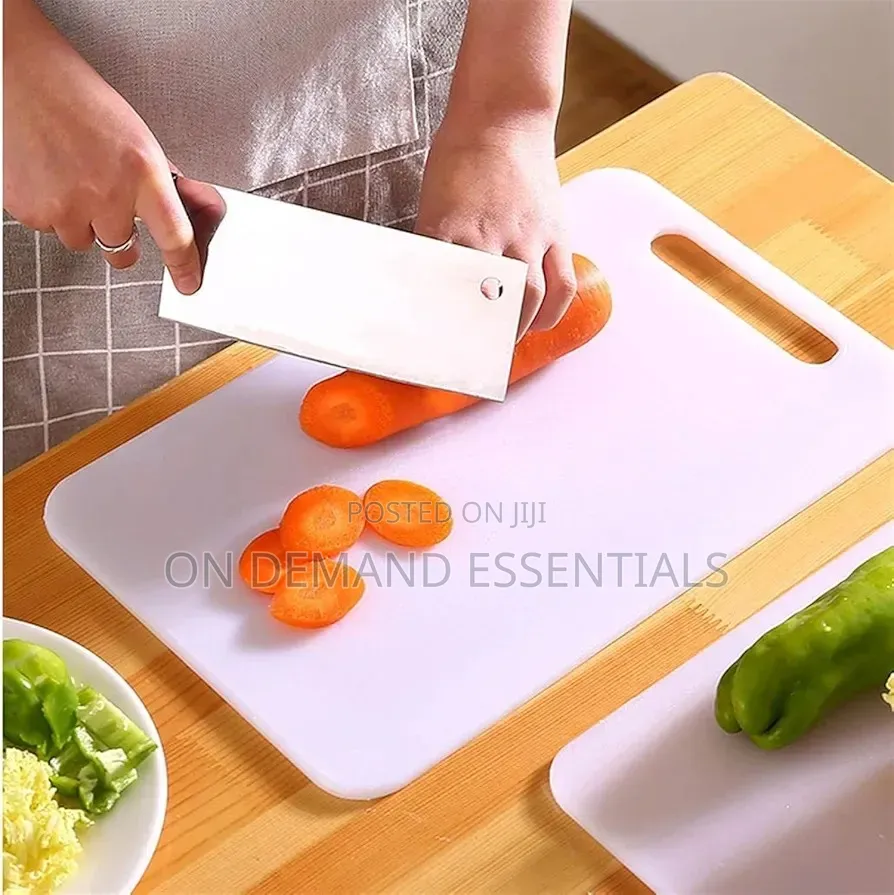 *Food Grade White Reversible Non Porous Cutting Board
