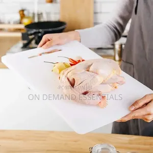 *Food Grade White Reversible Non Porous Cutting Board