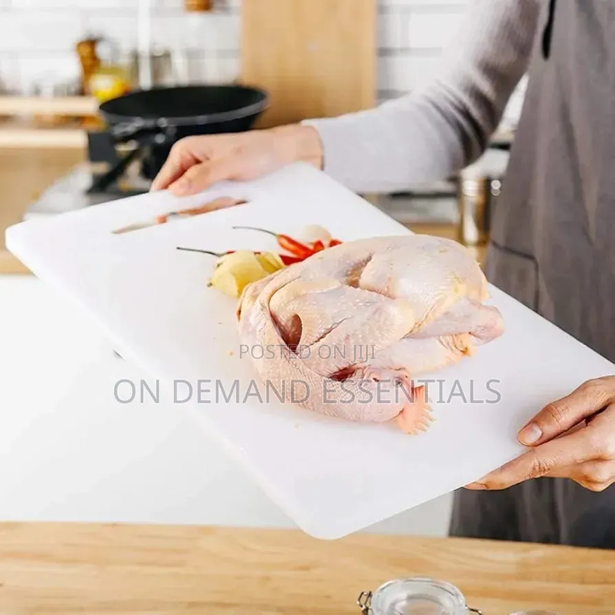 *Food Grade White Reversible Non Porous Cutting Board