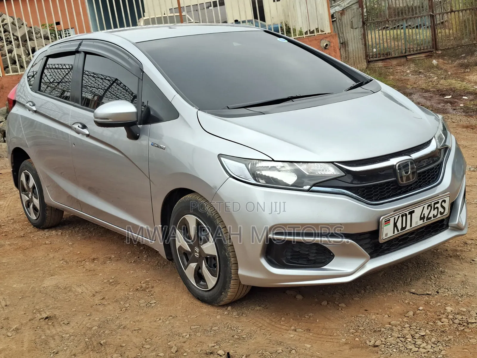 Honda Fit 2018 Silver