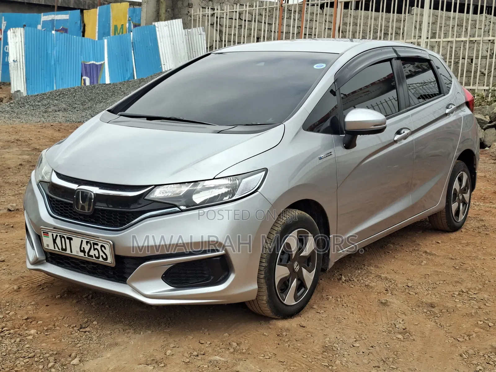 Honda Fit 2018 Silver