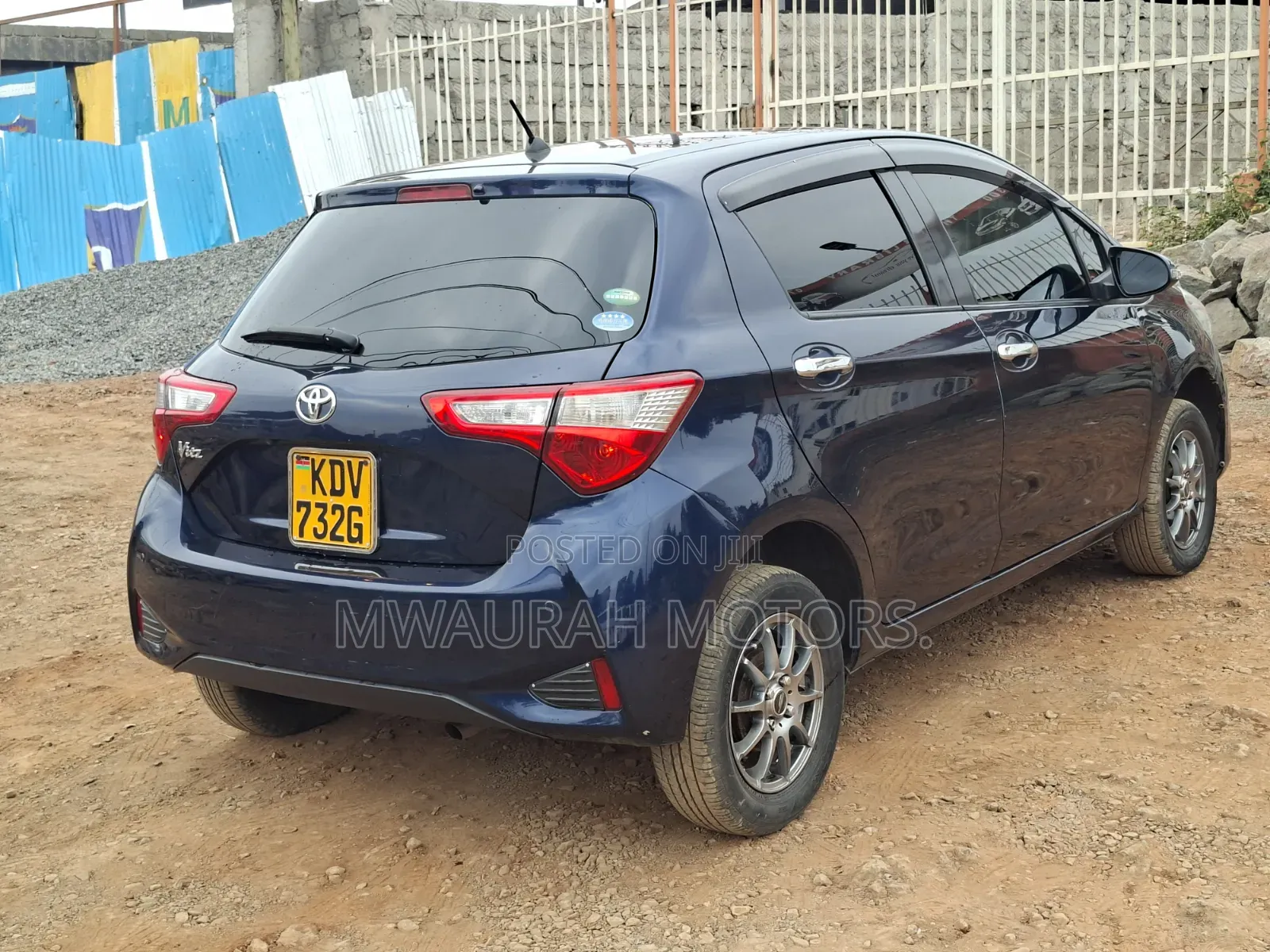 Toyota Vitz 2018 Blue