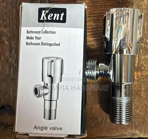 Angle Valve Single Silver