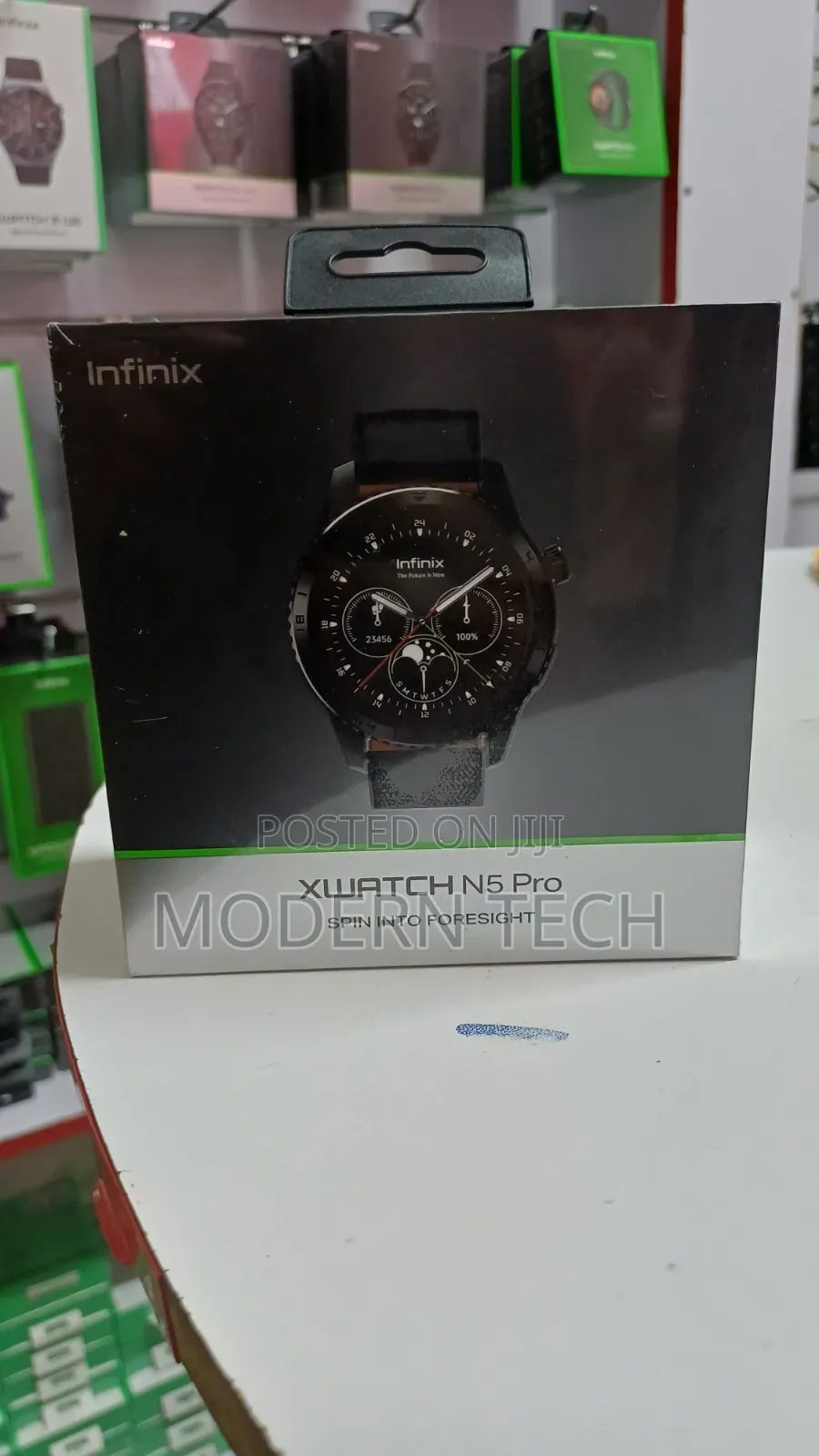 Infinix XWatch N5 Pro Classic Amoled Dispal Smartwatch