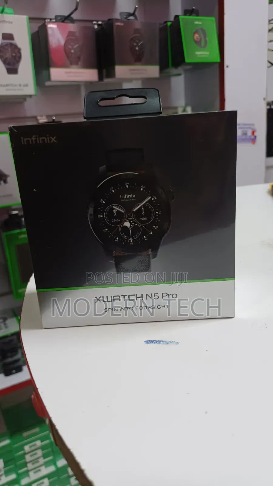 Infinix XWatch N5 Pro Classic Amoled Dispal Smartwatch