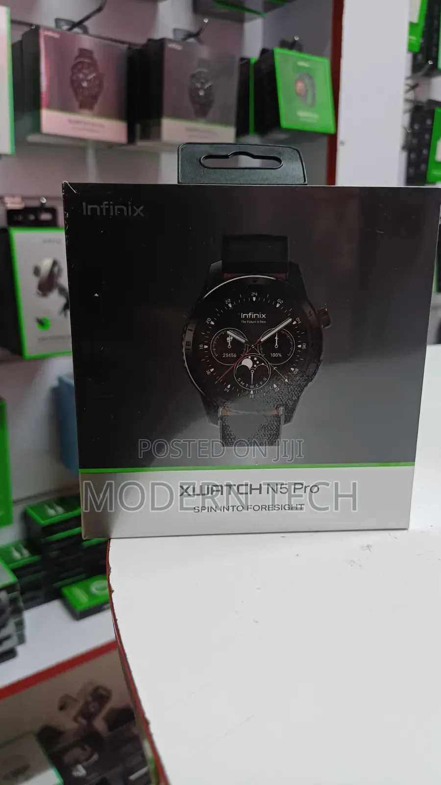 Infinix XWatch N5 Pro Classic Amoled Dispal Smartwatch