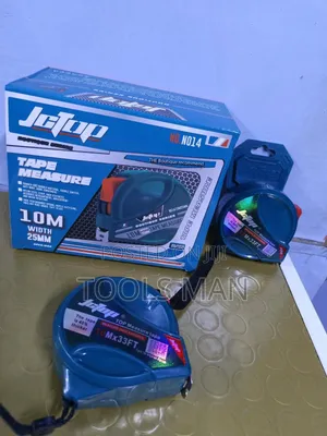 10M Steel Tape Measure Jctop (Heavy Duty 33FT Measuring Tape)