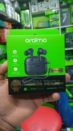 Oraimo SpaceBuds Lite OTW-324 With Anti Lost Lanyard