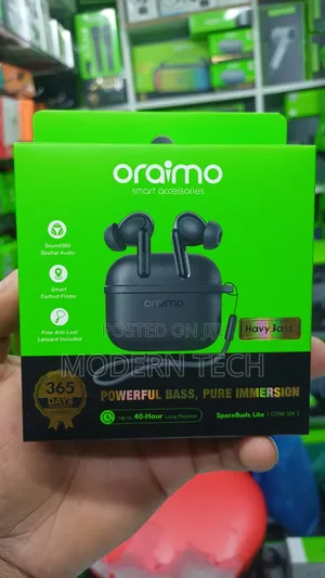 Oraimo SpaceBuds Lite OTW-324 With Anti Lost Lanyard