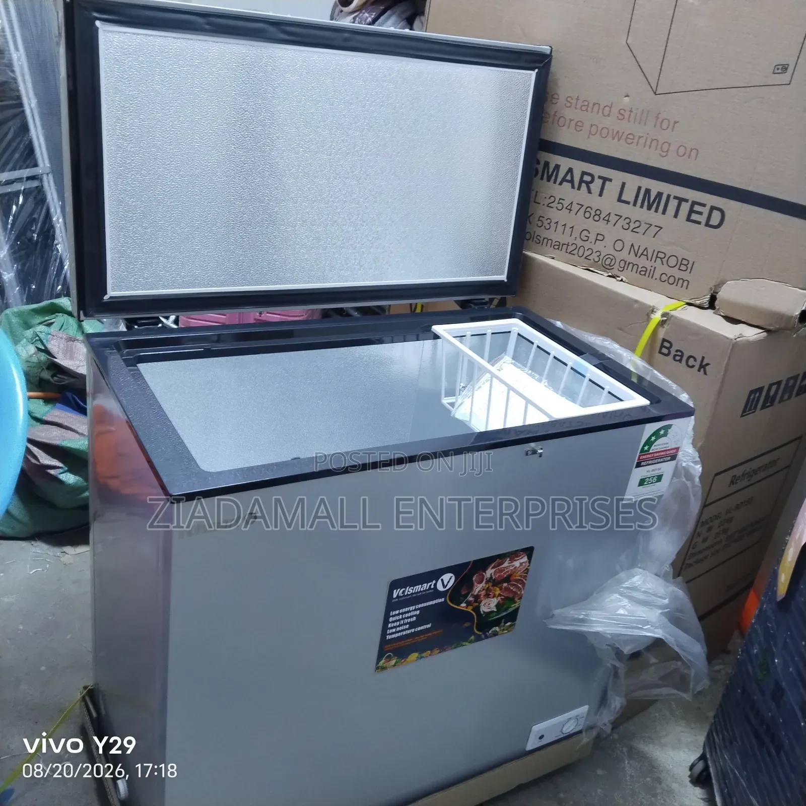 Larger Capacity Volsmart 150L Deep Freezer