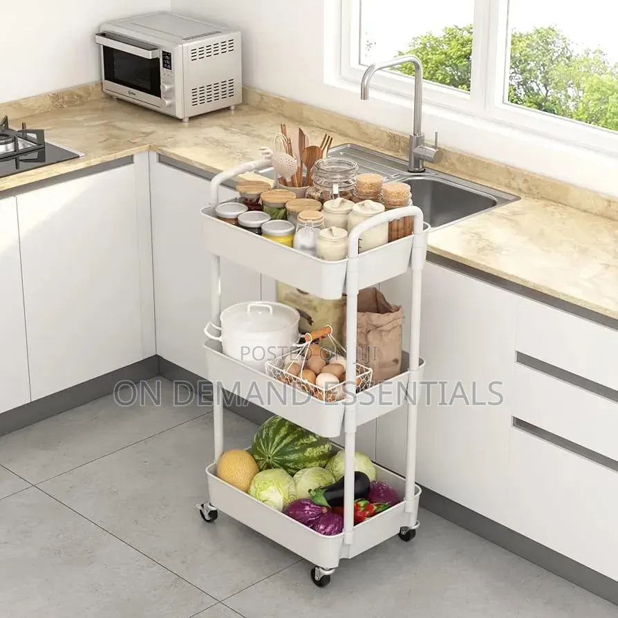 3 Tier Multipurpose Storage Trolley
