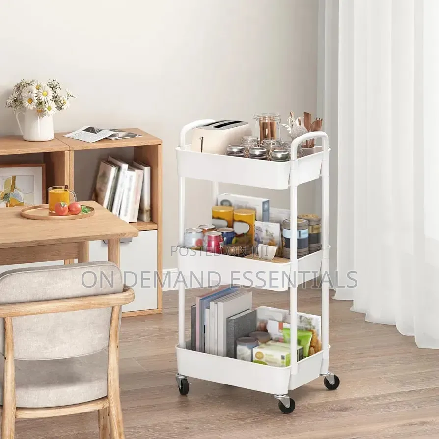 3 Tier Multipurpose Storage Trolley