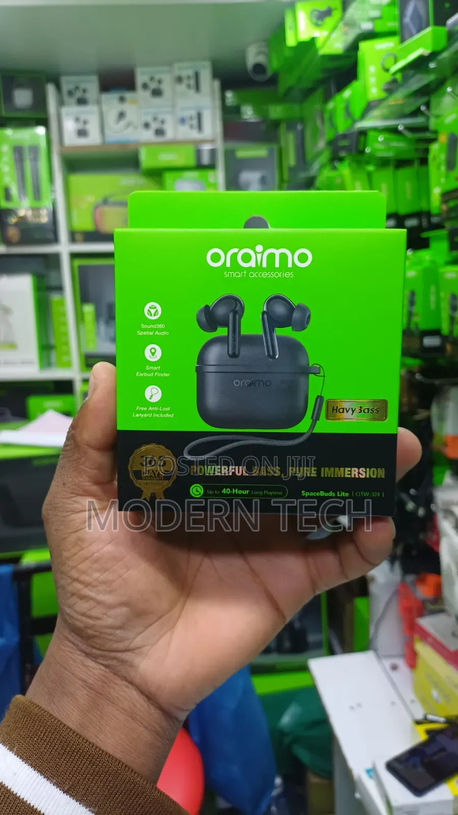 Oraimo Spacebuds Lite 40hrs Playtime
