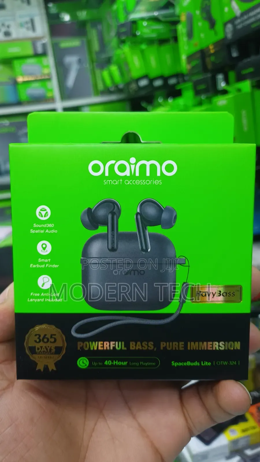 Oraimo Spacebuds Lite 40hrs Playtime