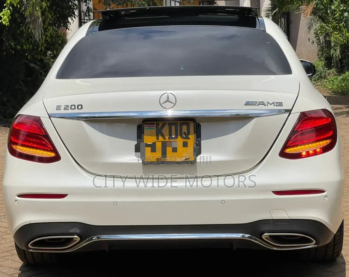 Mercedes-Benz E200 2017 White
