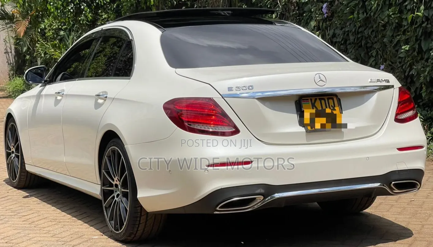 Mercedes-Benz E200 2017 White