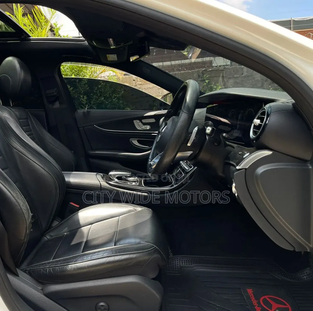 Mercedes-Benz E200 2017 White