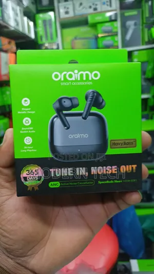 Oraimo SpaceBuds Neo Plus ANC 3ohrs Playtime
