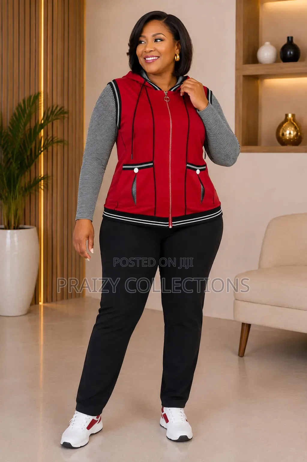 Stylish 3-Piece Casual Set Original Tracksuits Turkey Sample