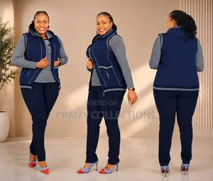 Stylish 3-Piece Casual Set Original Tracksuits Turkey Sample
