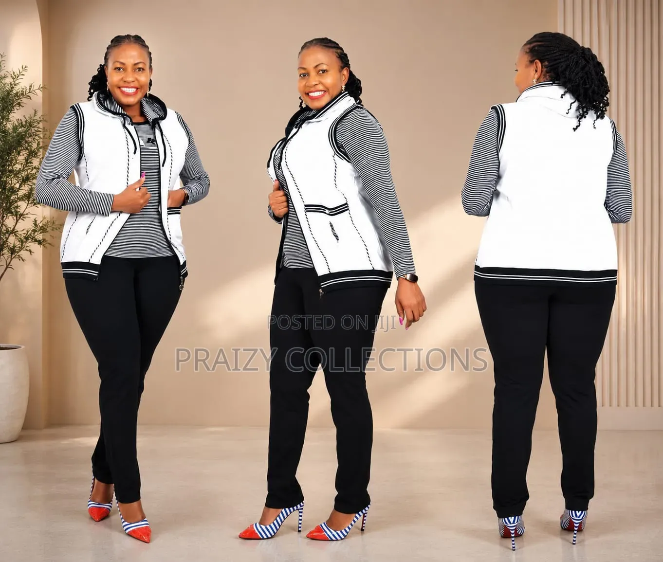 Stylish 3-Piece Casual Set Original Tracksuits Turkey Sample