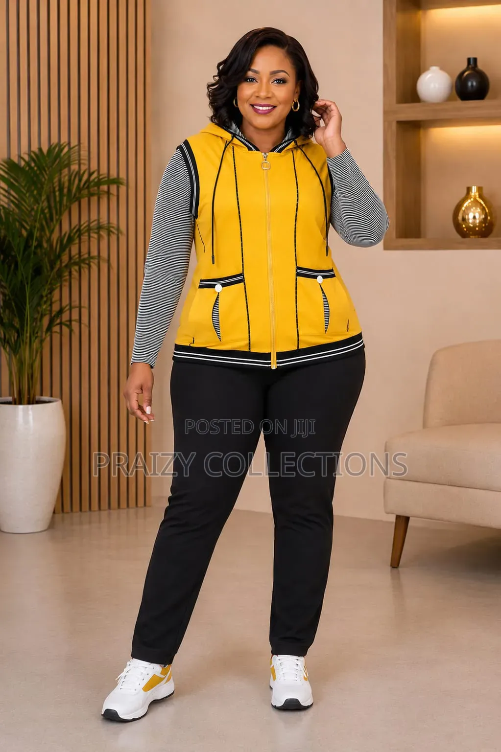 Stylish 3-Piece Casual Set Original Tracksuits Turkey Sample