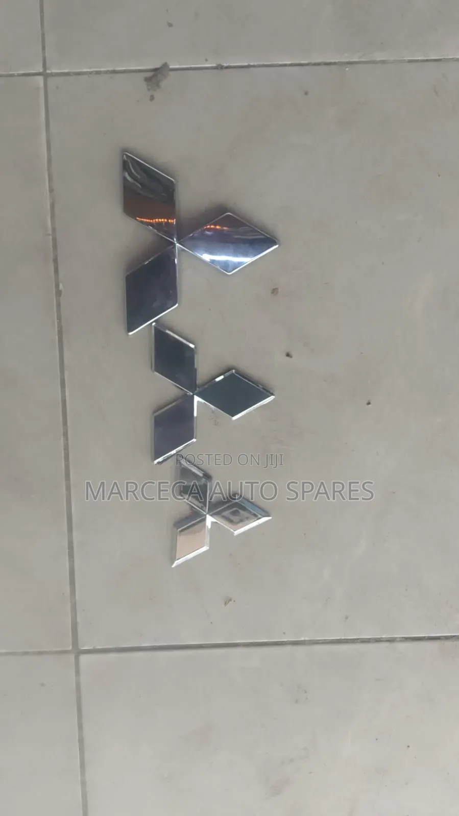 Mitsubishi Bumper Logo