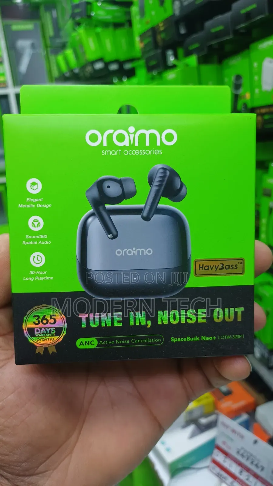 Oraimo SpaceBuds Neo Plus ANC OTW 323P