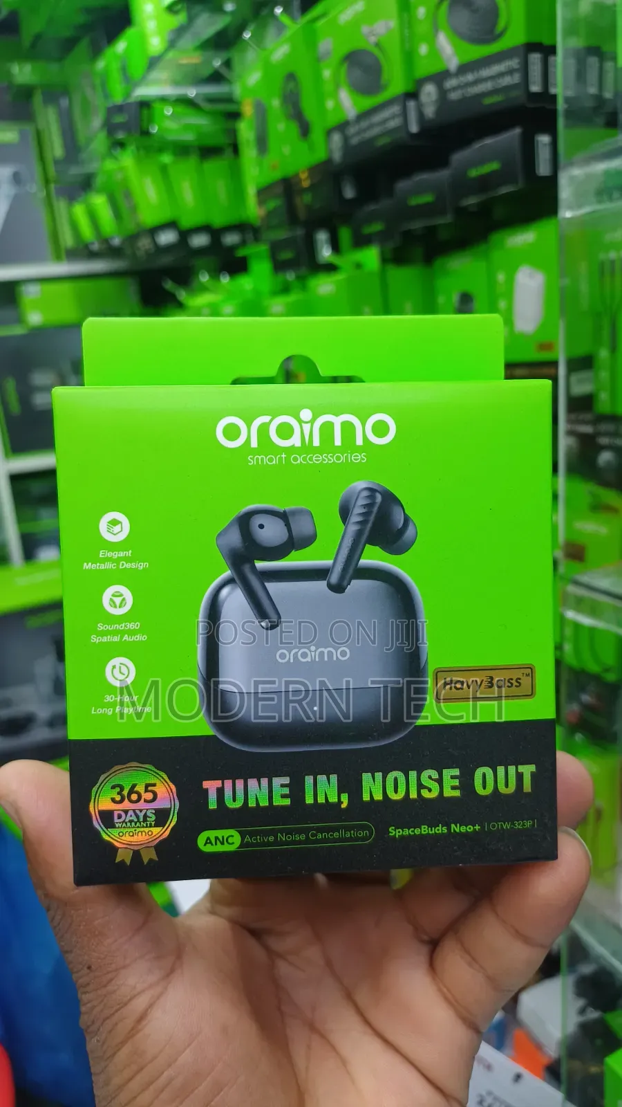 Oraimobspacebuds Neo+ 30hrs Playtime Earbuds