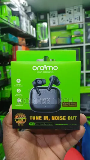 Oraimo SpaceBuds Neo Plus ANC Heavy Bass Earbuds