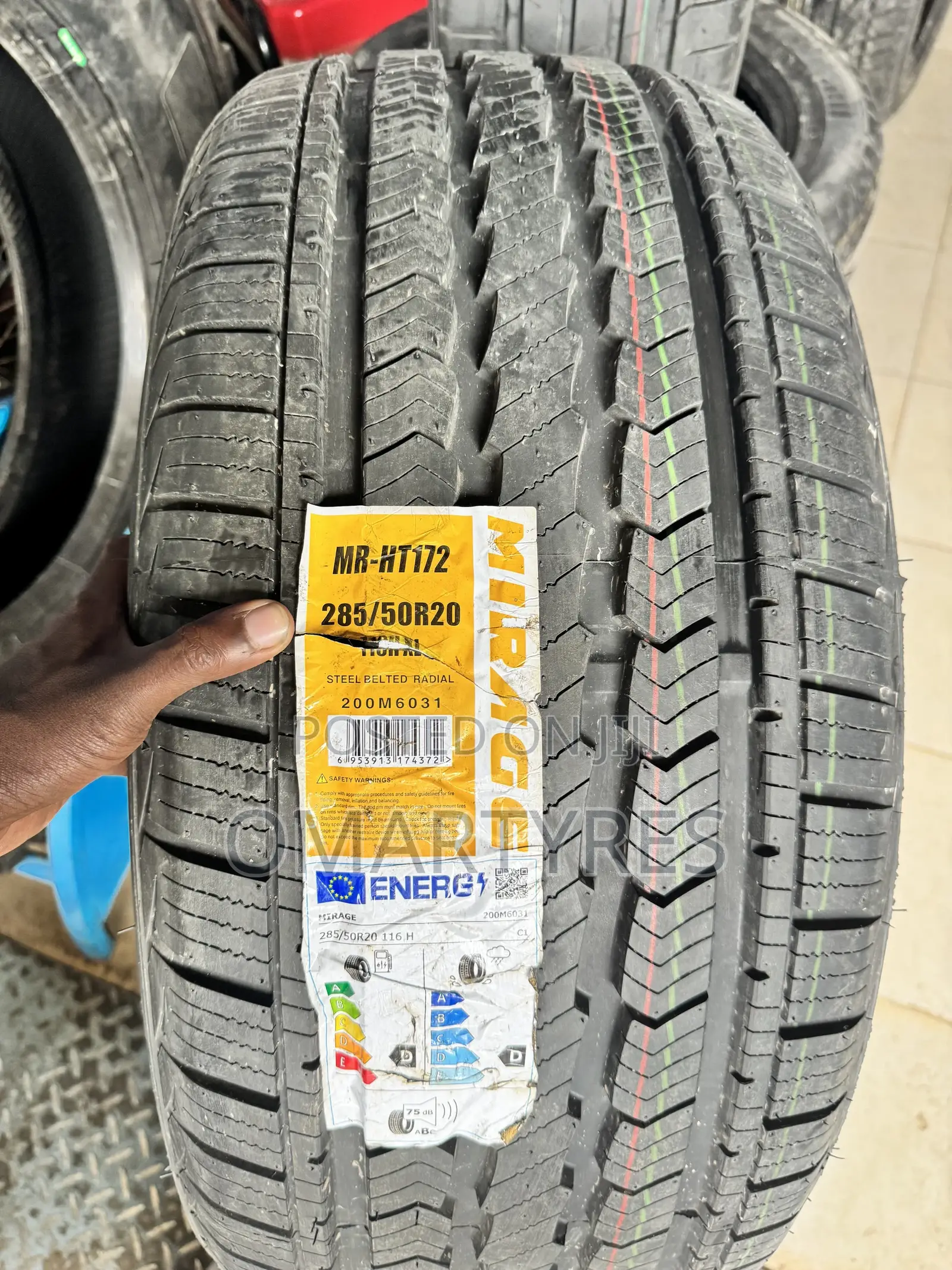 285/50r20 Mirage Tyre – Strong