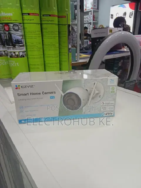 EZVIZ H3c Outdoor Camera With Night Vision and Motion Alerts
