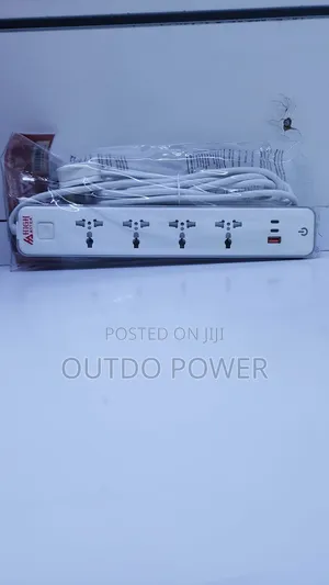 4way Universal Extension With USB Port